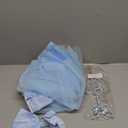 Princess Dresses for Girls Little Kids Blue Princess Costume Cosplay Outfit Birthday Halloween Prom Party Dress Up (5-6 Years)