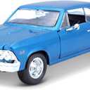 Maisto 1:24 1966 Chevy Chevelle SS 396 Model Car, Multicolor