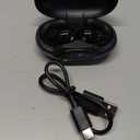 Boytond Ultra Open Ear Earbuds - Ergonomic Clip-On Earbuds, Bone Conduction Over-The-Ear Headphones with Waterproof Design and Secure Fit for Small Ears, Classic Black