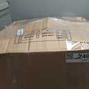 Foam Ball Pit for Toddlers - CALEPTONG 47.2"x 13.8" Extra Large Round Baby Ball Pit Without Balls, Soft Coral Fleece Kids Ball Pool Baby Playpen, Ideal Gift for Kids Indoor Outdoor Game - Cheese White