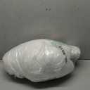 OTOSTAR Set of 2 Linen Throw Pillow Covers with Inserts Included Decorative Square Pillowcases with Inserts 20x20 Inch for Home Decor Sofa Bedroom Car 50 x 50 CM Cream