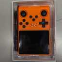 R40S Pro Handheld Retro Gaming Console – 256GB Storage, 3800mAh Battery, 3.5" Full-Lamination IPS Screen, 20+ Emulators, Preloaded 30,000 Games, Multiplayer Support (Orange)