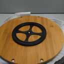 Chip and Dip Serving Set, 13.5" Serving Platters and Trays, Appetizer Serving Tray, Divided Serving Tray, Party Serving Relish Trays and Platters, Lazy Susan Taco Bar, Lazy Susan Serving Platter