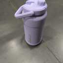 ZULU Goals Vacuum Insulated Large Capacity Stainless Steel Water Bottle | Reusable Jug Thermoses with Carry Handle | Leak-Proof Lid | Perfect for Travel, Workout, Gym, Hiking, Camping | 64oz, 101oz