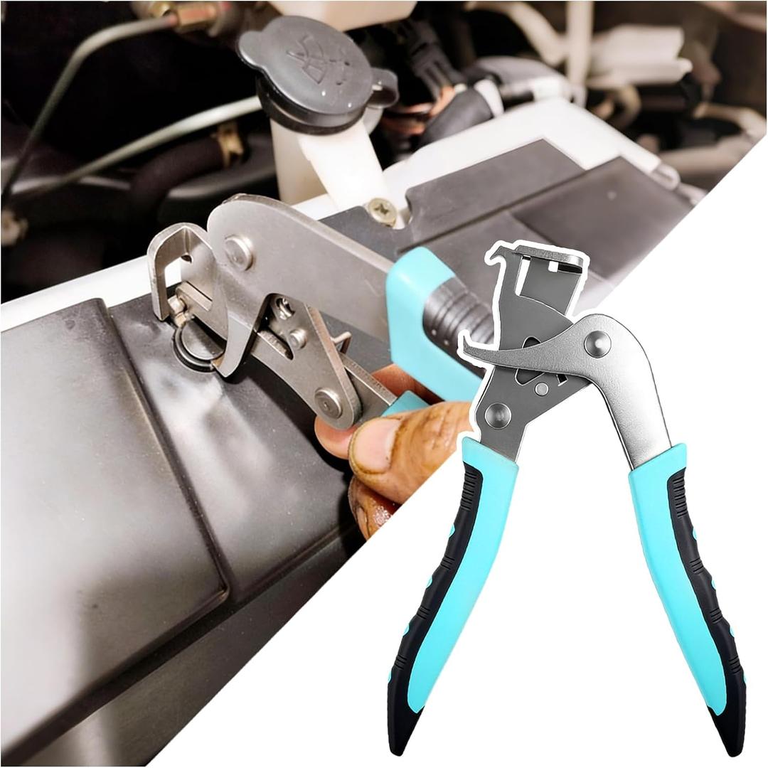 2026 Upgrade Car Clip Pliers,Multi-Function Car Clip Removal Tool for Easy Removing of Fasteners/Clips/Rivets,Spring Loaded Panel Clips Removal Pliers as Cars Tools