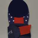 KRTOYUST Sliding Mitt - Baseball Softball Sliding Mitts, Custom Design for Youth and Adult (Navy/Scarlet/White)