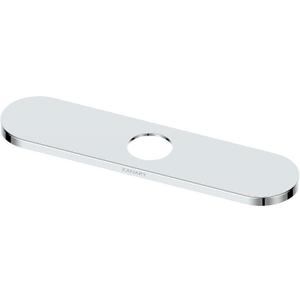 Chrome Faucet Escutcheons-KANARY 10-Inch Kitchen Sink Faucet Hole Cover Deck Plate Escutcheon (Chrome)