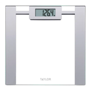 Taylor Glass Bathroom Scale - Clear