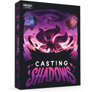 Unstable Games Casting Shadows Board Game - Turn-Based Fantasy Strategy Game for 2-4 Players, Ages 12 and Up - 30-60 Minute Gameplay from the Creators of Unstable Unicorns and Here to Slay