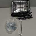 300W Heat Lamp for Chickens Brooder Heater 2PCS Chicken Coop Heater Upgraded 12000H Carbon Fiber Bulbs Adjustable 2 Mode Temp Safe Fire Proof Chicken Heating Plate UL-Certified for Poultry Duck Quail (Small(1 Frame + 2 Tubes))