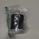 Leather String, Flat Suede Cord Faux Leather Cord Thin Leather Lace for Bracelets, Necklaces, Jewelry Making and Art Crafts (2.7 MM Black)