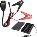 E60 OBD II Vehicle ECU Emergency Power Supply Cable 12V Car Memory Saver with 2 Alligator Clip&Battery Box