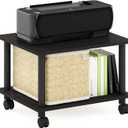 Furinno Turn-N-Tube 3-Tier Toolless Multipurpose Printer Stand Display Storage Shelf