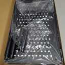 HUANUO Monitor Stand, Monitor Stand Riser 3 Height Adjustable, Monitor Riser with Airflow Vents, Laptop Stand for Desk, Laptop Riser, Desk Organizer for Monitor, 15.6" Laptop, PC, Printer (Black)