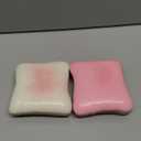 Bread Butter Squishy,Slow Rising SquishyStress BallsStress Relief & Fidget for ADHDParty Favor Gift (Pink and White)
