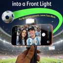 LISEN Airplane Travel Essentials (LED) Phone Stand Holder for Desk Cruise Ship Essentials 2026 Mount Airplane Gadgets Women Men Long Flight Accessories Photographic Lighting Flash Tubes Kids Gifts