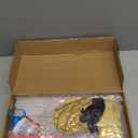 TONIFUL 4 Set Black Gold Balloon Centerpieces for Table,Balloon Stand Kit for Black Gold Party Decor 40th 50th 60th 70th Birthday Decorations Anniversary Graduation Decorations 2026 New Year Eve