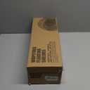 WOPITUES Wood Floating Shelves Set of 6, Shelves for Wall Decor, Farmhouse Shelf for Bedroom, Bathroom Storage Shelves, Book Shelves for Living Room - Rustic Brown (16.5 Inch)