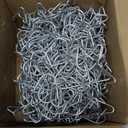T Post Clips 500 pcs Fence Wire Tensioner, Galvanized Steel Fence Clips for Securing Wire Garden Farm Highway Sport Fences