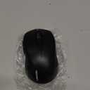 TECKNET Bluetooth Mouse, 2-in-1(BT 5.0/3.0+2.4Ghz) 4000DPI Wireless Mice with USB Connect Available for Laptop Computer, Portable PC Mouse Bluetooth for Mac (USB-A+BT Wireless Connect, Black)