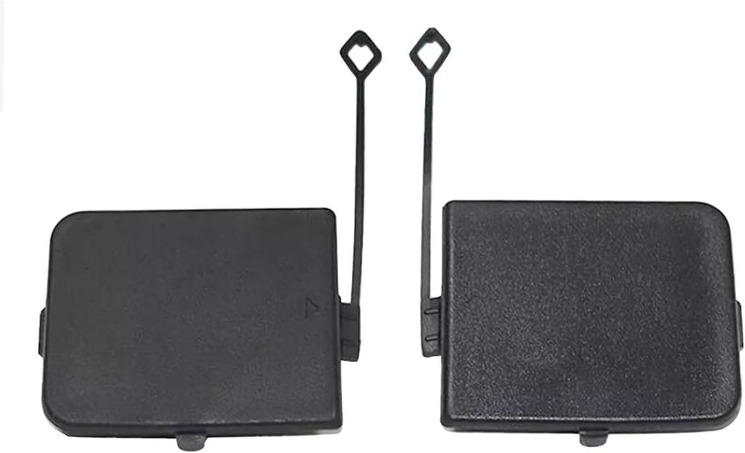 Left Right Side Rear Bumper Tow Hook Cover Cap Primed For BMW X1 E84 2013-2015 1 Pair 51127303815 51127303816