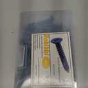 1/4 x 1-3/4" Flat Head Concrete Screw Anchor, for Anchoring to Masonry, Block or Brick (100Pcs)