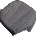 NLQR Front Driver Side Bottom Replacement Seat Cover Cloth Dark Gray Compatible with Chevy Silverado GMC Sierra 1999 2000 2001 2002