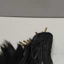 Luvfamday Long Black Bob Wig with Bangs Braided Wig Egyptian Wigs Hair Accessories Headpiece Women