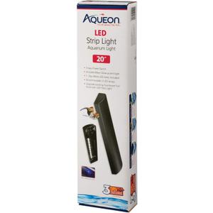 Aqueon LED Fish Tank Aquarium Strip Light Fixture, 20 Inch