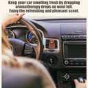 BBTO 1 Pcs Felt Highland Cow Gift Car Air Freshener Clips, Funny Handmade Air Fresheners, Cute Highland Cow Car Accessories, Ornament Vent Decor for Women Men, Christmas Party Gift (Brown)