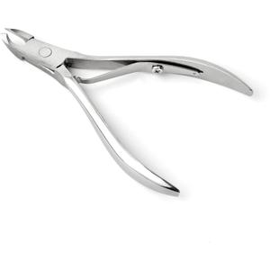 LB2 Cuticle Trimmer Cuticle Nippers,Professional Stainless Steel Cuticle Cutter Cuticle Clippers Cuticle Remover,Pedicure Manicure Tools for Fingernails and Toenails 3.5" (Silver)