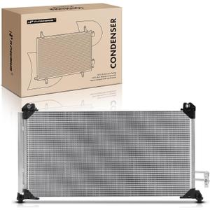 A-Premium Air Conditioning A/C Condenser Compatible with Chevrolet Silverado 1500 2016-2018 & GMC Sierra 1500 2016-2018, 5.3L, Replace# 23366325, 84243592