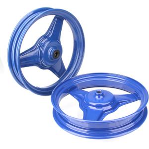 PW50 Rim Kit, Front and Rear Rim Kit for yamaha PY50 PW50 PeeWee Y-Zinger 50 Kid Bikes (Blue)