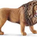 Schleich Wild Life, Animal Figurine, Animal Toys for Boys and Girls 3-8 Years Old, Roaring Lion, Ages 3+