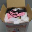 Lulu Home Lighted Yard Decorations, 5 FT Large Inflatable Light Up Unicorn Holding A Red Heart, Valentine's Day Blow Up Adorable Rainbow Colorful Unicorn Outdoor Indoor Party Display Decor