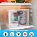 SANIDIKA Large Lockbox Medicine Lock Box - Refrigerator Lockable Boxes for Food Storage - Childproof First AID Locking Cabinet Pill Case Medical Organizer Bin - Mobile Tablet Locker Cell Phone Jail