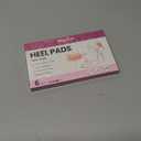 Heel Grips Pads for Loose Shoes - Welnove 6-Pair Heel Inserts Back of Heel Protect, Heel Inserts Blisters Pain, Rubbing, Prevent Slip, Fit Shoes, Boots, Sandals, High Heels, Men Women, Incarnadine