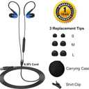 USB Earbuds with Microphone for PC Laptop, 6.5Ft Long Cord Wired USB Headphones Headset for Computer Desktop MacBook PS4 PS5 Work Calls Gaming, Over Ear in-Ear Earphones w Case, Control, Mute Function
