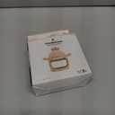 ChooKaChoo 2 Pack Baby Teething Toy Silicone Teething Mitten for Babies Over 3 Months Anti Dropping Wrist Hand Teethers Baby Chew Toys for Sucking Needs, BPA Free (Blue & Caramel)