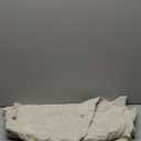 MIULEE Decorative Linen Check Euro Shams Throw Pillow Covers Neutral Farmhouse Vintage Pillow Covers 22x22 Set of 2 Boho Modern Home Decor for Sofa Couch Bedroom Cushion Natural Beige