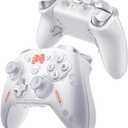 BEITONG Zeus 2 Elite Wireless Controller - Hall Effect Triggers, Optical Buttons, 1000Hz Polling, 1000mAh, Multi-Platform for PC/NS/iOS/Android (Galaxy Silver)