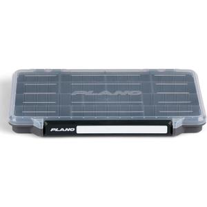 Plano StowAway 3700 Thin Stow Tackle Box, with Corrosion-Preventive Rustricor, Single Latch Design, Transparent DuraView Lid, Stackable Storage for Fishing Bait, Lures and Gear