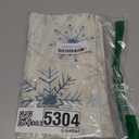 Snowflakes Pillow Covers 12x20 Inch Set of 2, Winter Blue Snowflakes Lumbar Cover,Seasonal Christmas Xmas Decoration for Home Dcor Throw Cushion Case for Sofa Couch