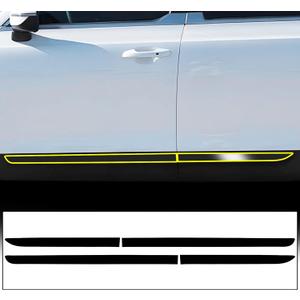 BOGAR TECH DESIGNS Lower Side Chrome Delete Overlay Replacement Compatible with Kia Telluride 2020-2025, Gloss Black