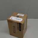 KSIIA Washable Dog Bed Deluxe Plush Dog Crate Beds Comfy Kennel Pad Anti-Slip Pet Sleeping Mat for Large, Jumbo, Medium, Small Dogs Breeds, 17" x 12", Dark Grey