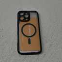 ImpactStrong Magnetic Guard for iPhone 16 Pro Max Case [Camera Control Button] [Compatible with MagSafe] [Camera Protection] [16 FT Military Grade Drop Protection] Slim Translucent Cover, Dark Green