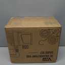 VTG VOGTEN 4.5 CFM AC Vacuum Pump and Gauge Set,for Mini Split/HVAC/Auto Systems,Manifold Gauge Kit Fits R134a R22 R410a R404a,with Leak Detector,Upgraded Trifold Storage Case,3 Hoses,R134a Can Tap