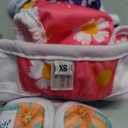 Pet Soft Washable Female Diapers (3 Pack) Female Dog Diapers, Comfort Reusable Doggy Diapers for Girl Dog in Period Heat (Bloom, XS)