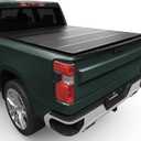 AUTOSAVER88 Hard Quad Fold Truck Bed Tonneau Cover Fit for Chevy Silverado/GMC Sierra 1500 New Body Style 2019-2026 with 5.8ft Bed Without Multi-Flex Tailgate