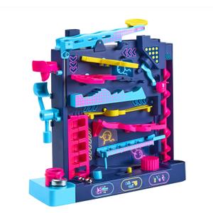Screwball Scramble Level Up Kids Board Game- Timed Marble Run Obstacle Course Kids Games - Holiday Toys and Christmas Games - Toddler Ages 5 Years and Up